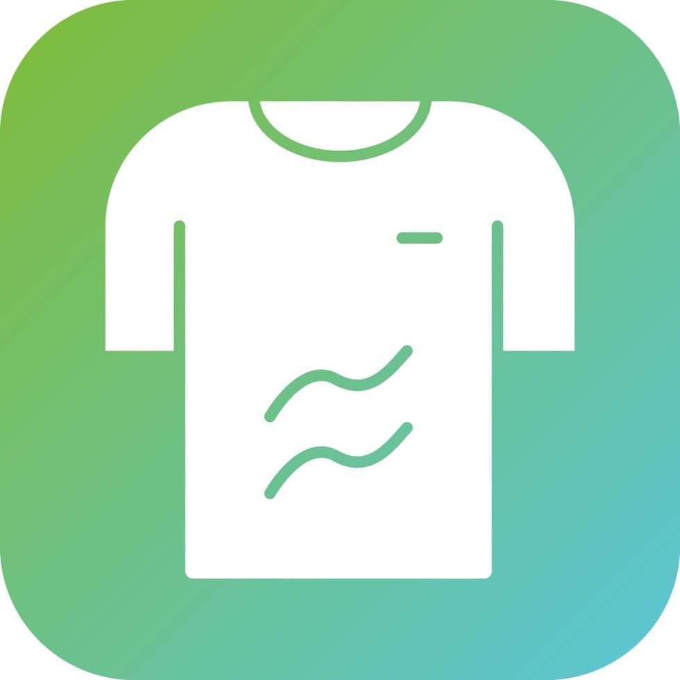 T-Shirt Vector Icon Style