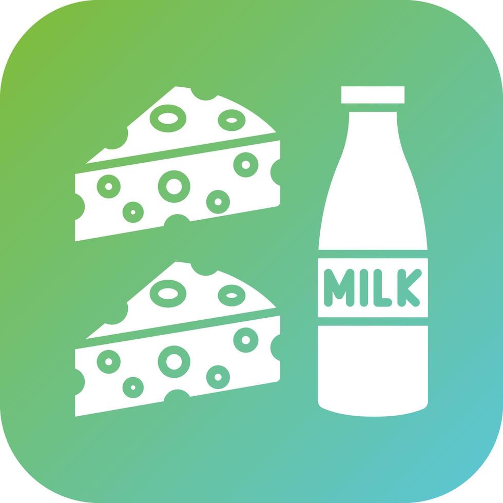 Dairy Vector Icon Style