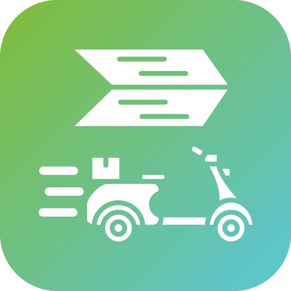 Fast Delivery Vector Icon Style