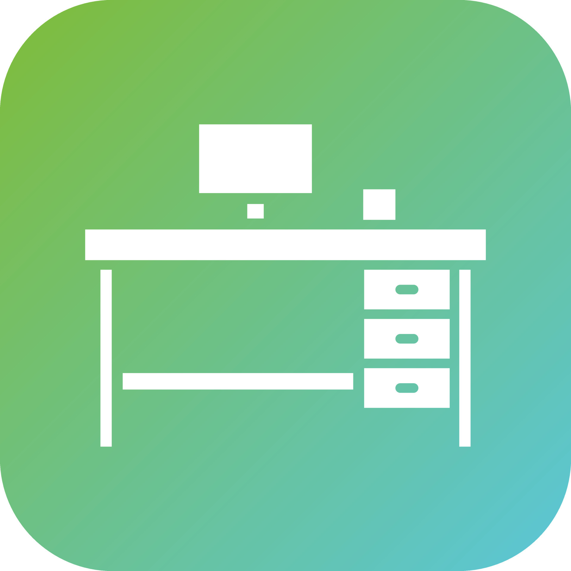 Work Table Vector Icon Style 22370016 Vector Art at Vecteezy