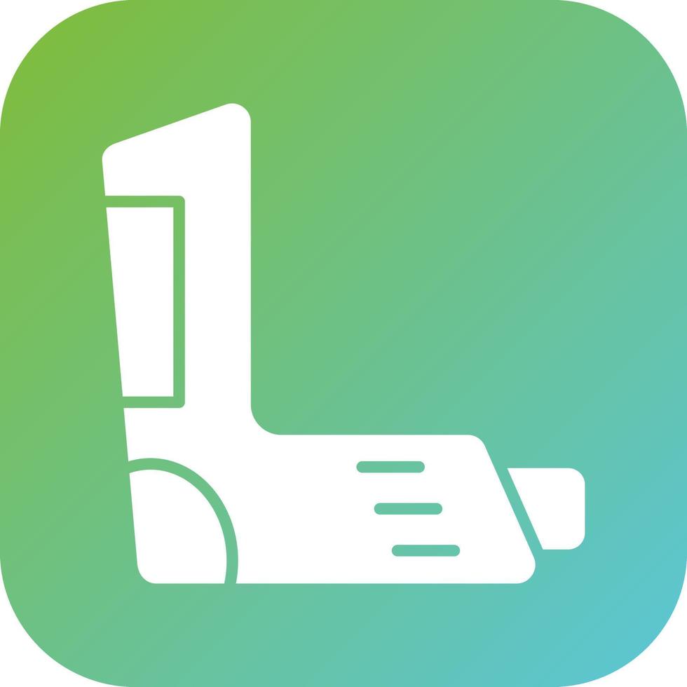Inhaler Vector Icon Style