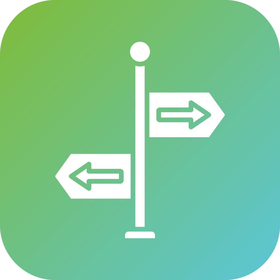 Directions Vector Icon Style