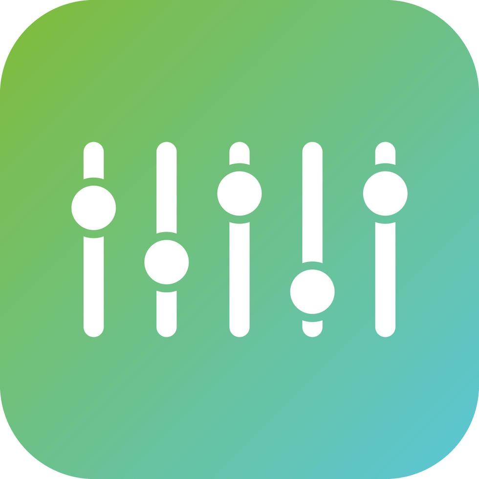 Audio Mixing Vector Icon Style