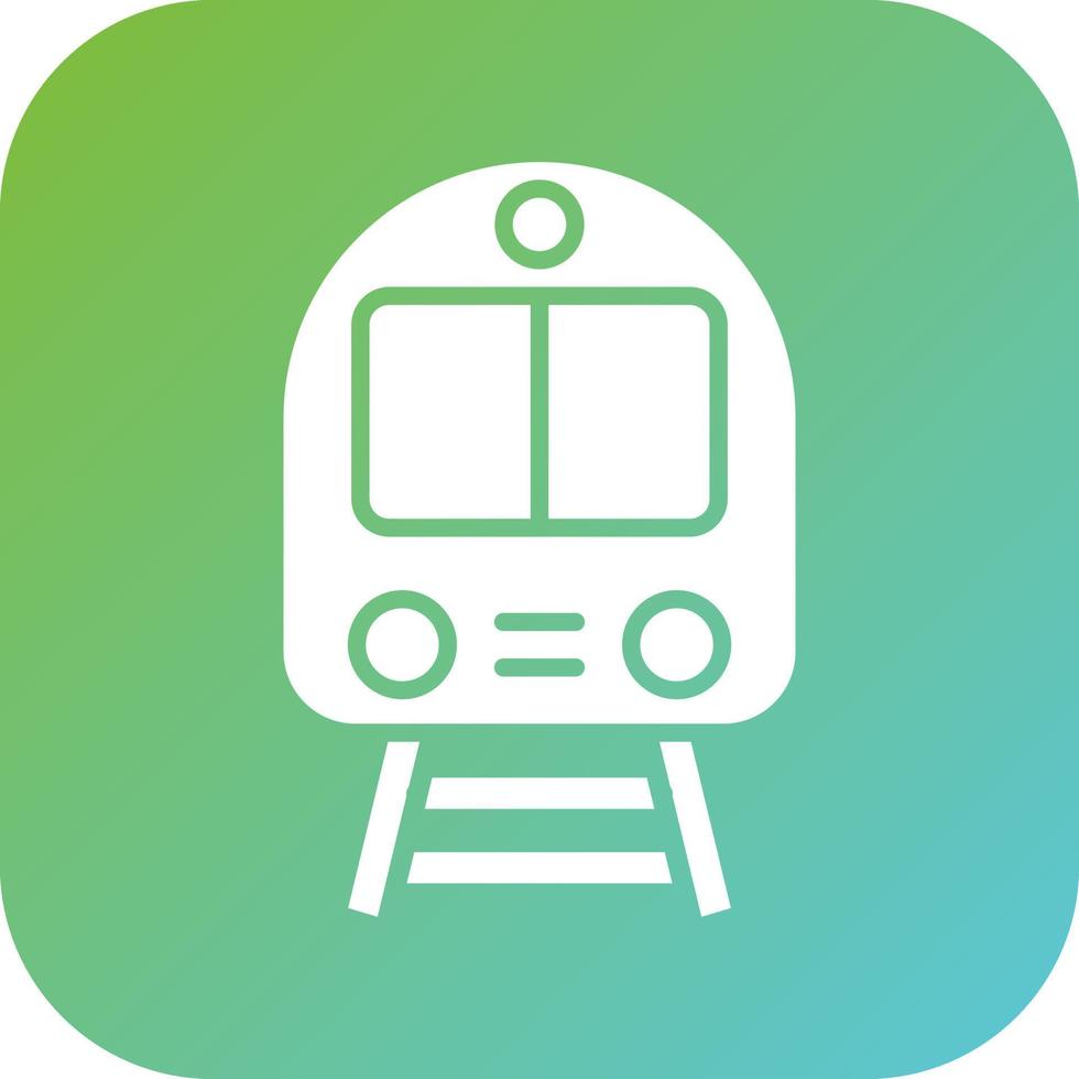 Train Vector Icon Style