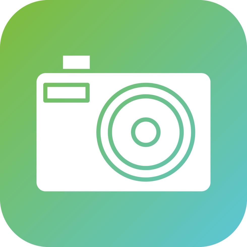 Compact Camera Vector Icon Style