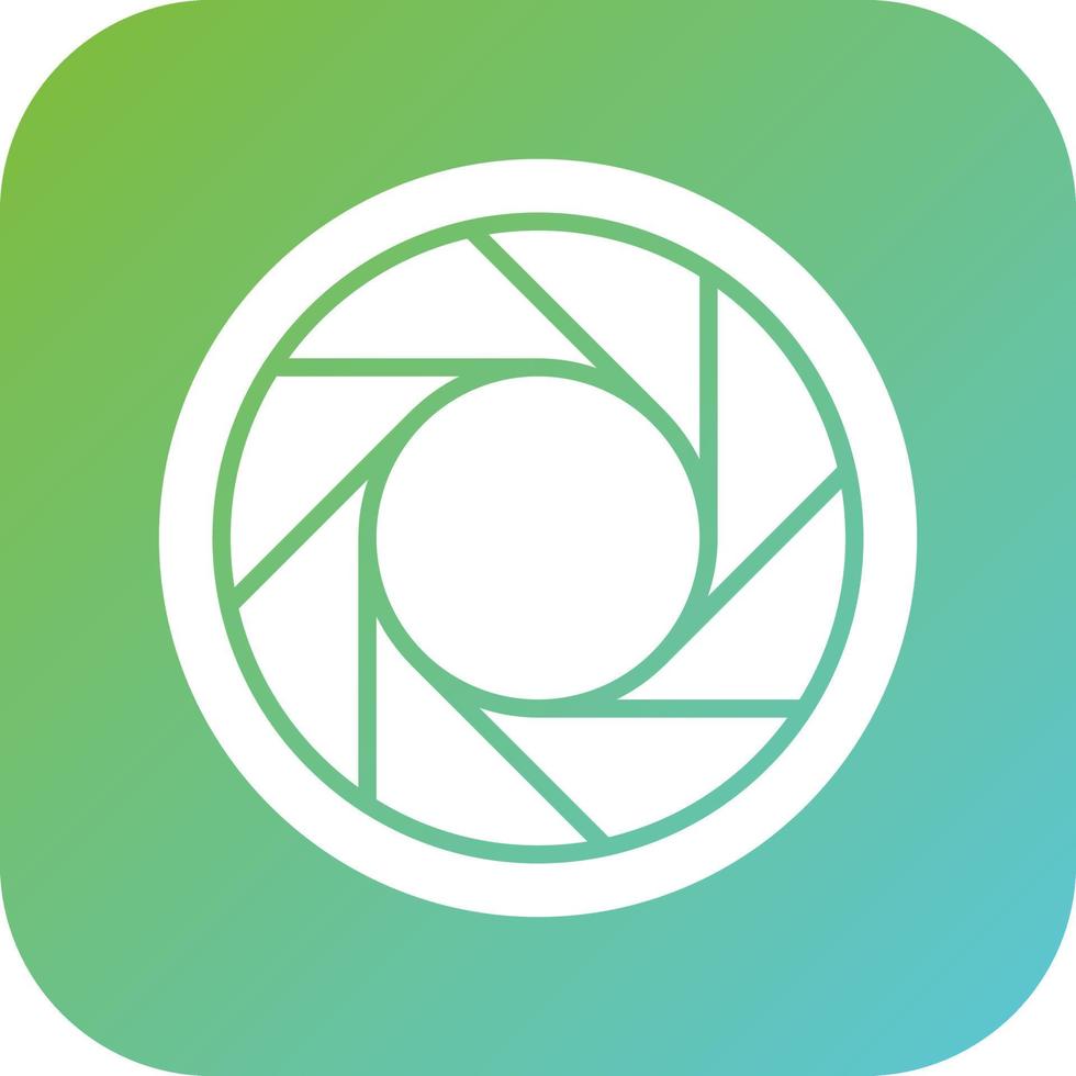 Camera Exposure Vector Icon Style