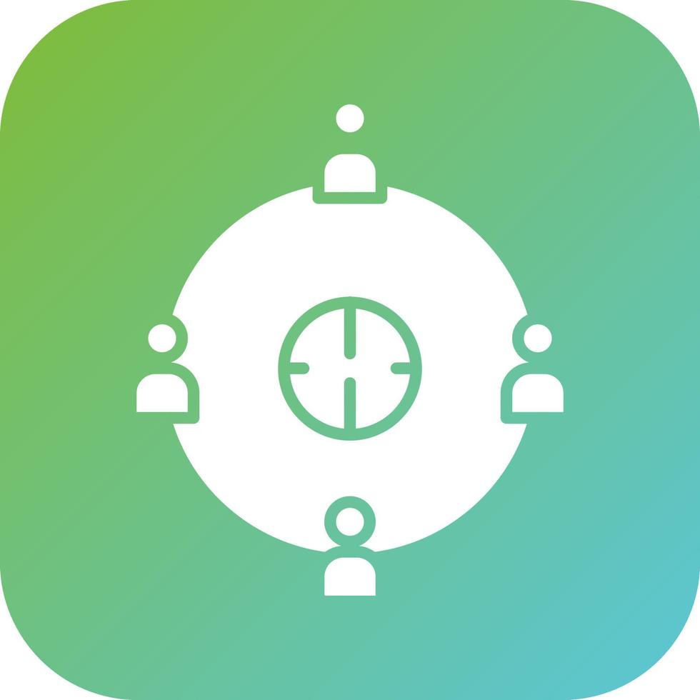 User Connection Vector Icon Style