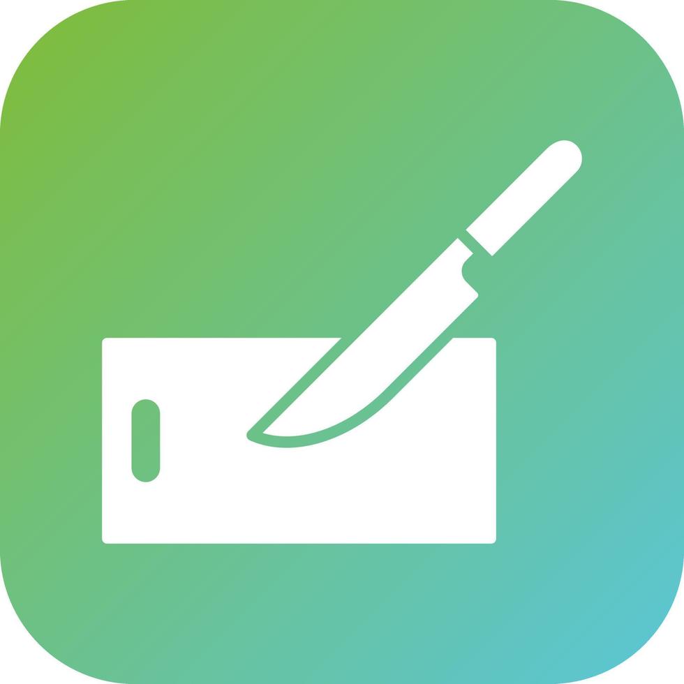Chopping Board Vector Icon Style
