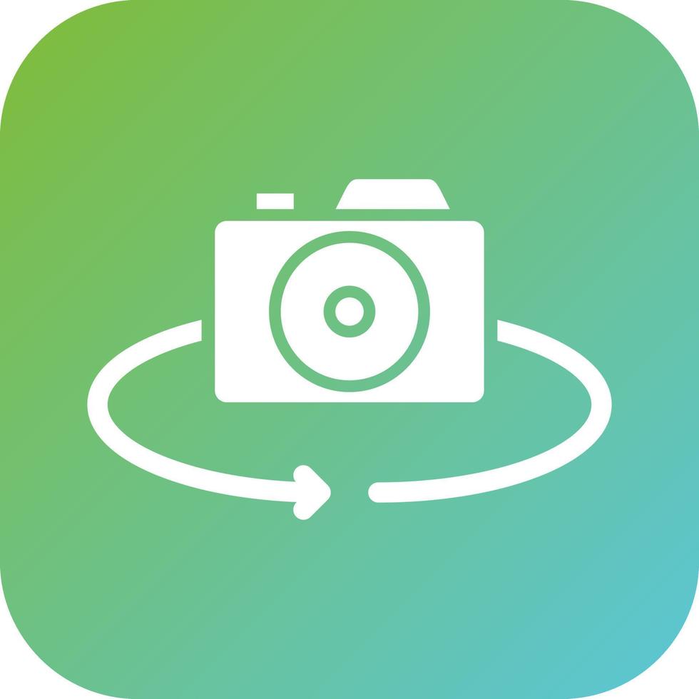 Front Camera Vector Icon Style