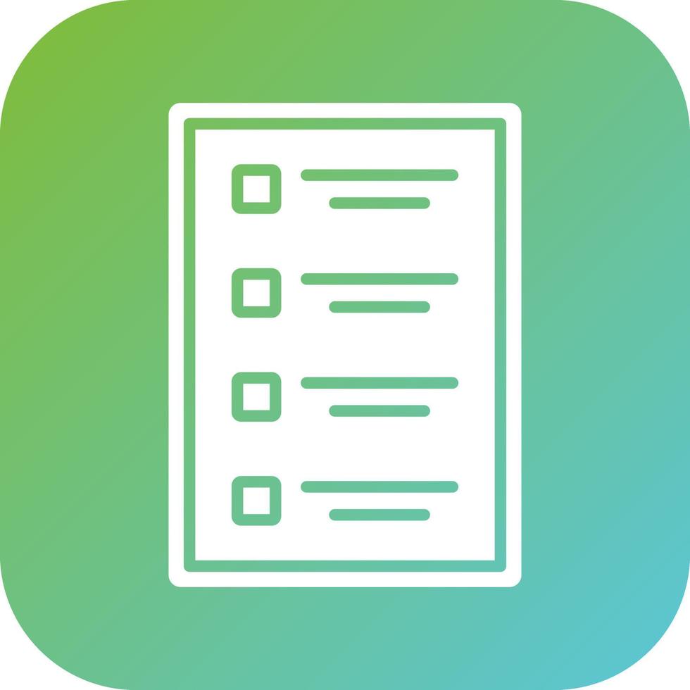 Kids Menu Vector Icon Style