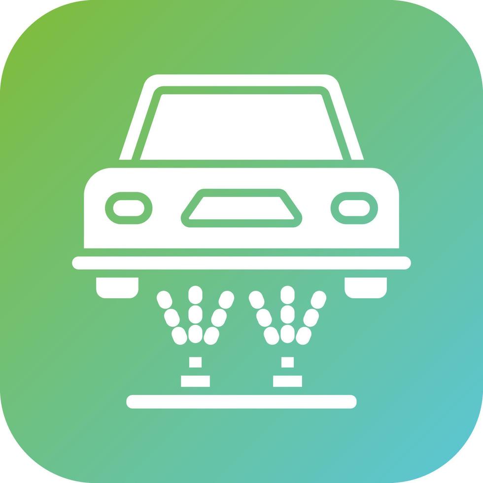 Undercarriage Flush Vector Icon Style