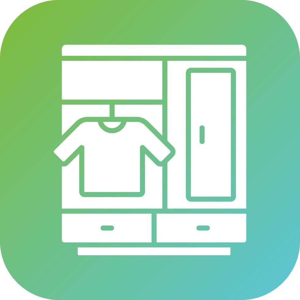 Wardrobe Vector Icon Style