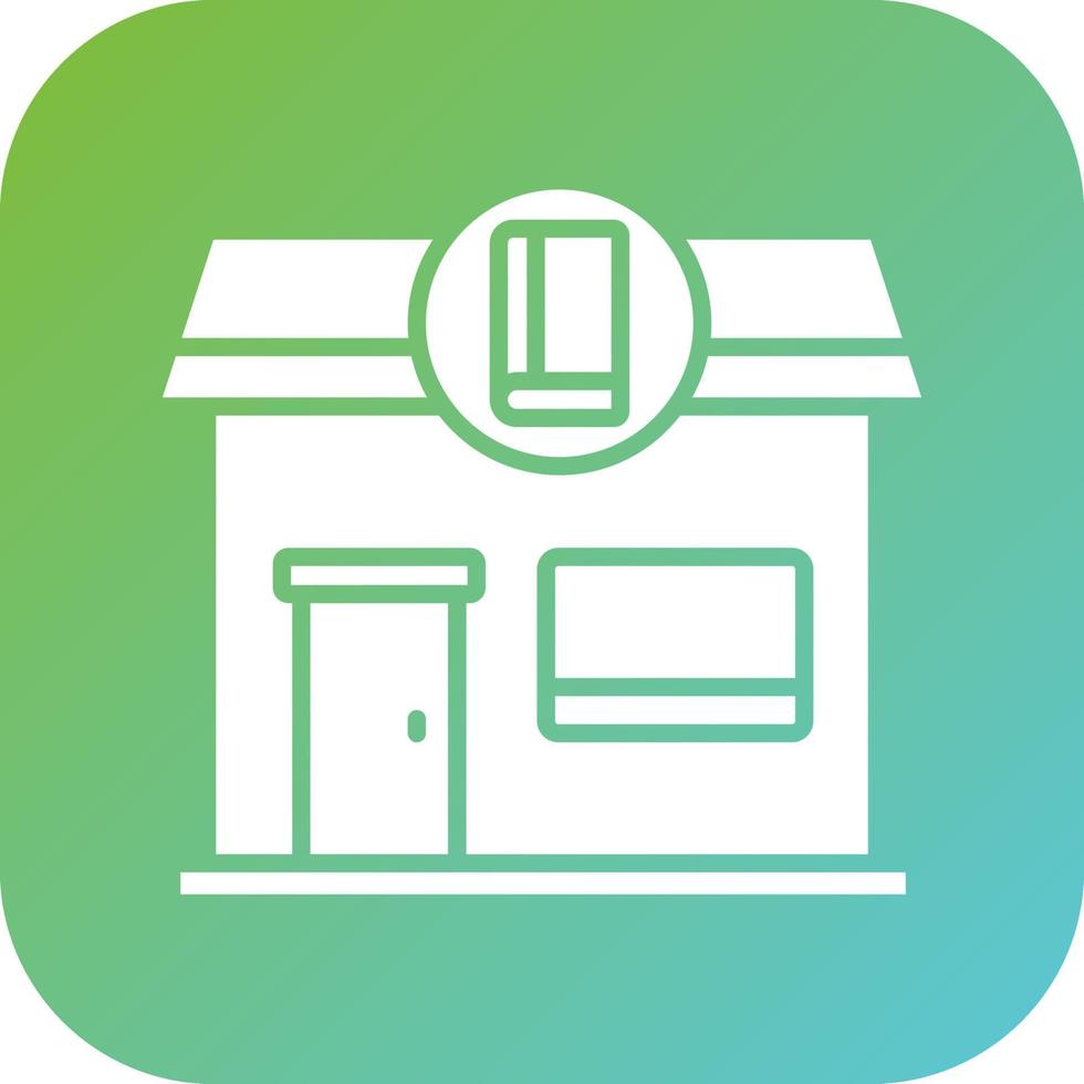 Book Store Vector Icon Style