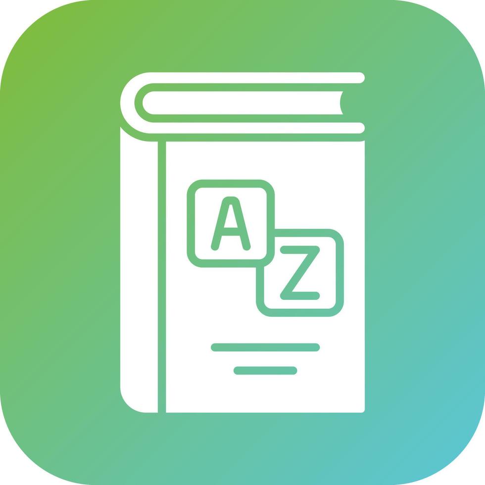 Dictionary Vector Icon Style