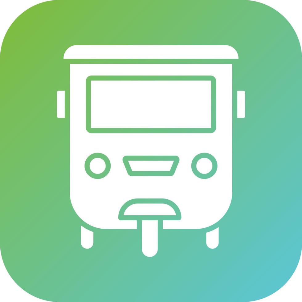 Tuk Tuk Vector Icon Style