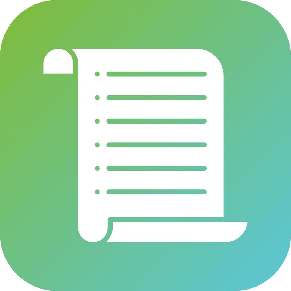 Parchment Vector Icon Style