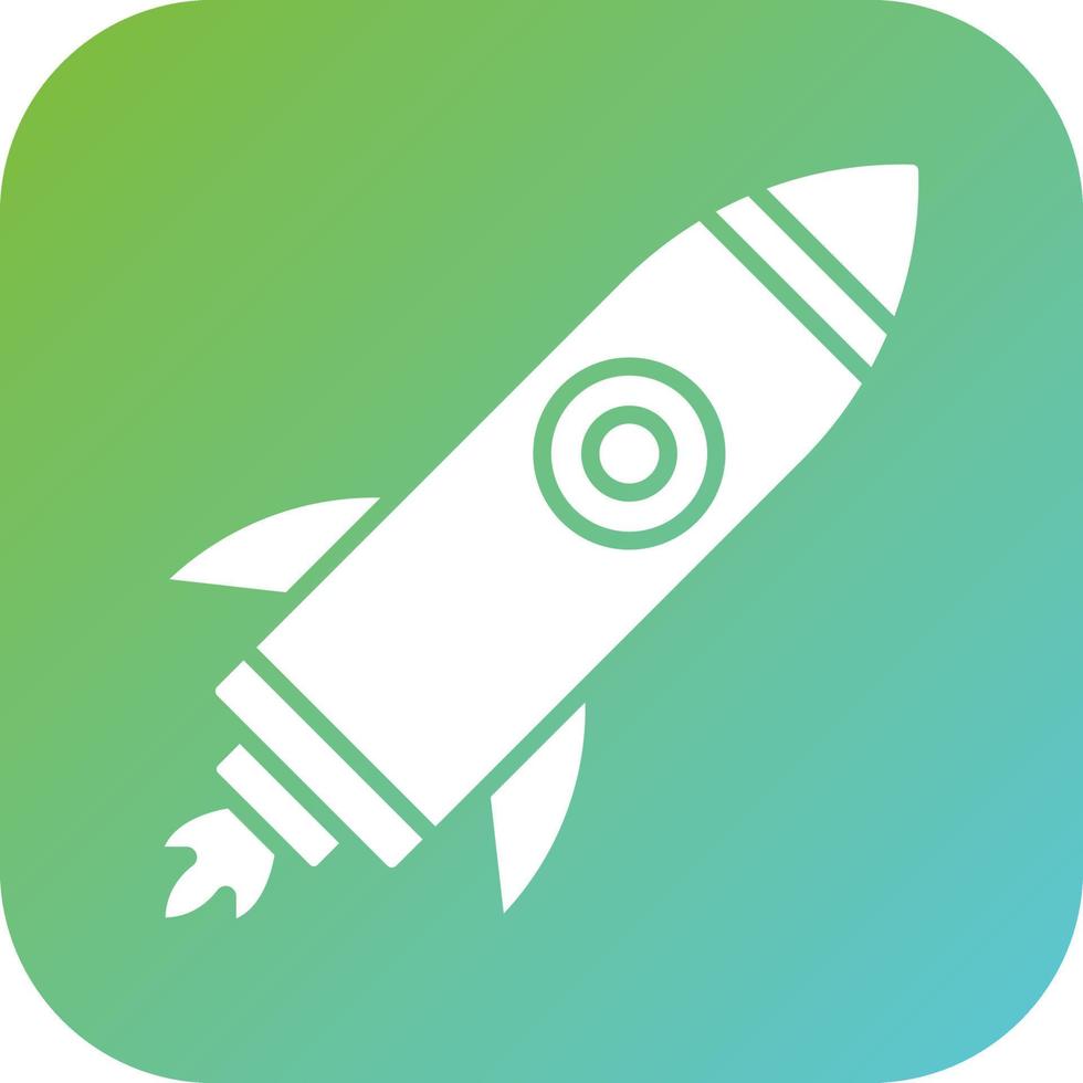 Rocket Vector Icon Style