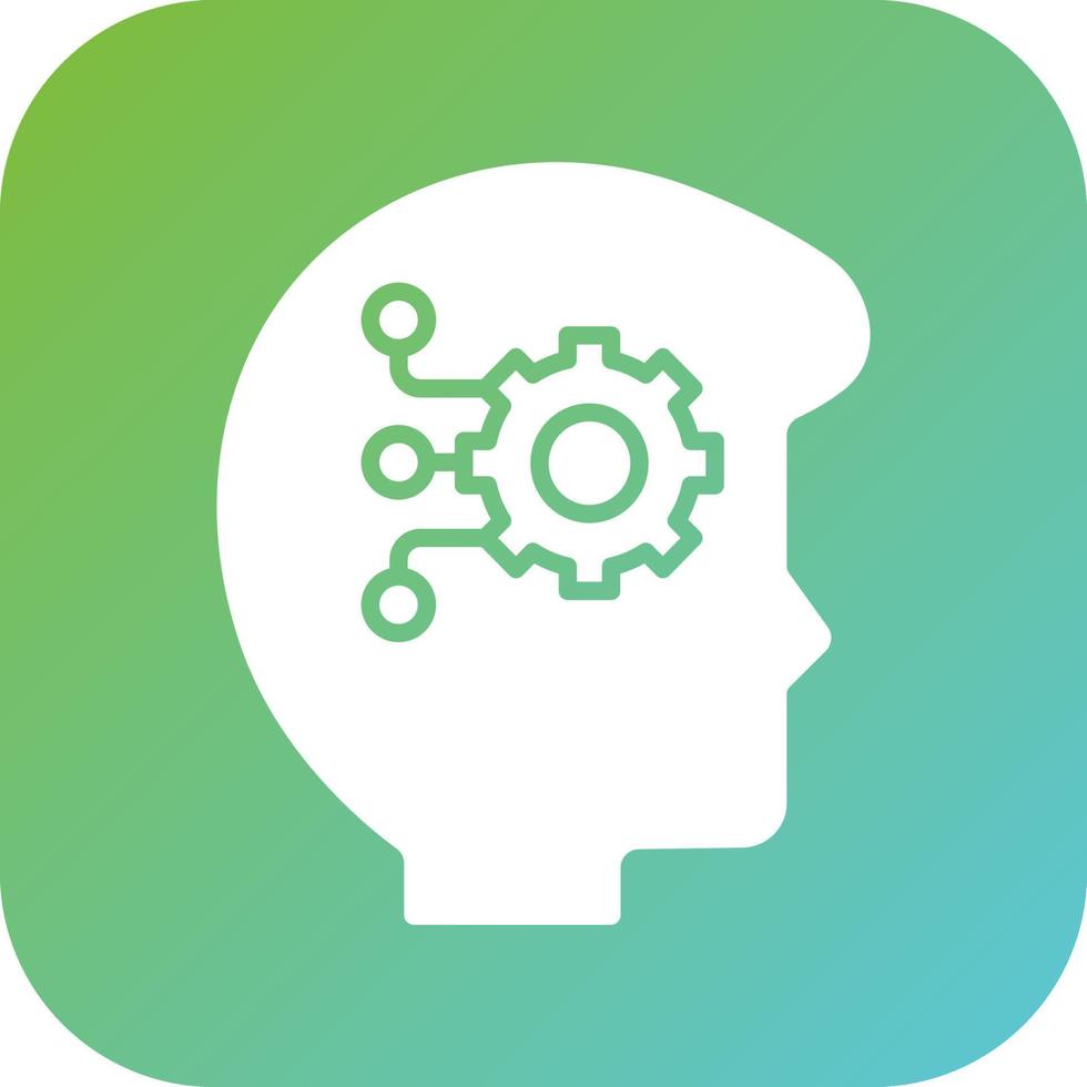 Critical Thinking Vector Icon Style