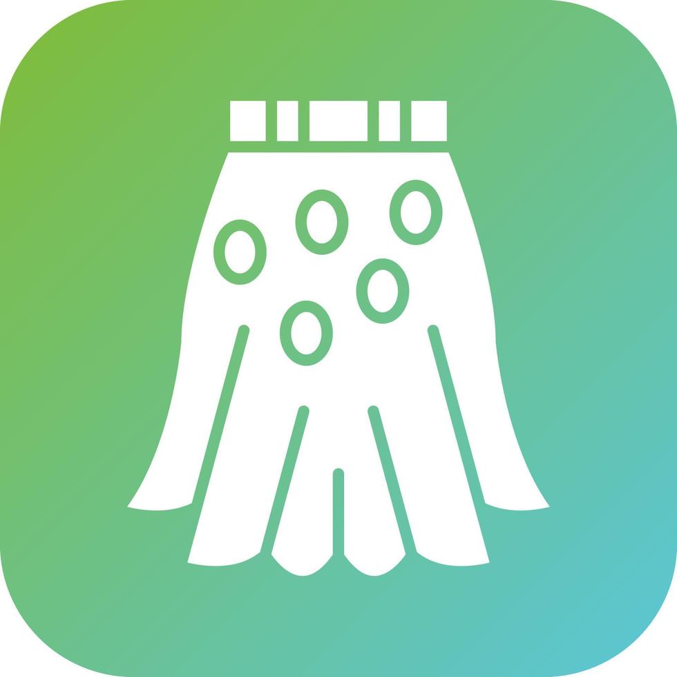 Skirt Vector Icon Style