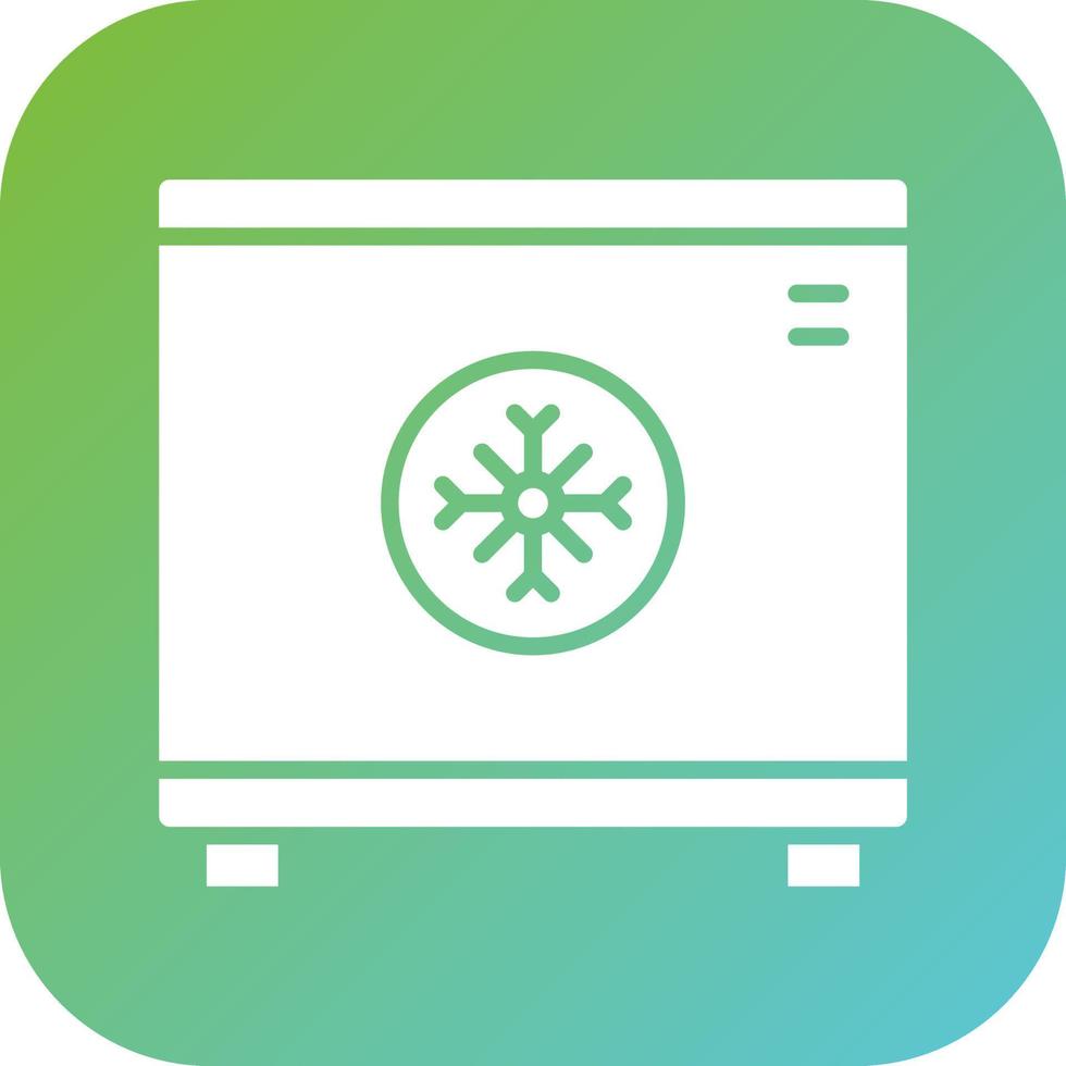 Freezer Vector Icon Style