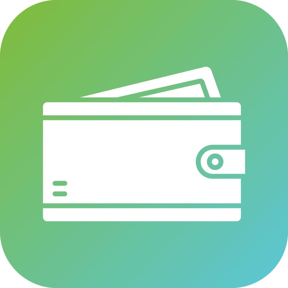 Wallet Vector Icon Style