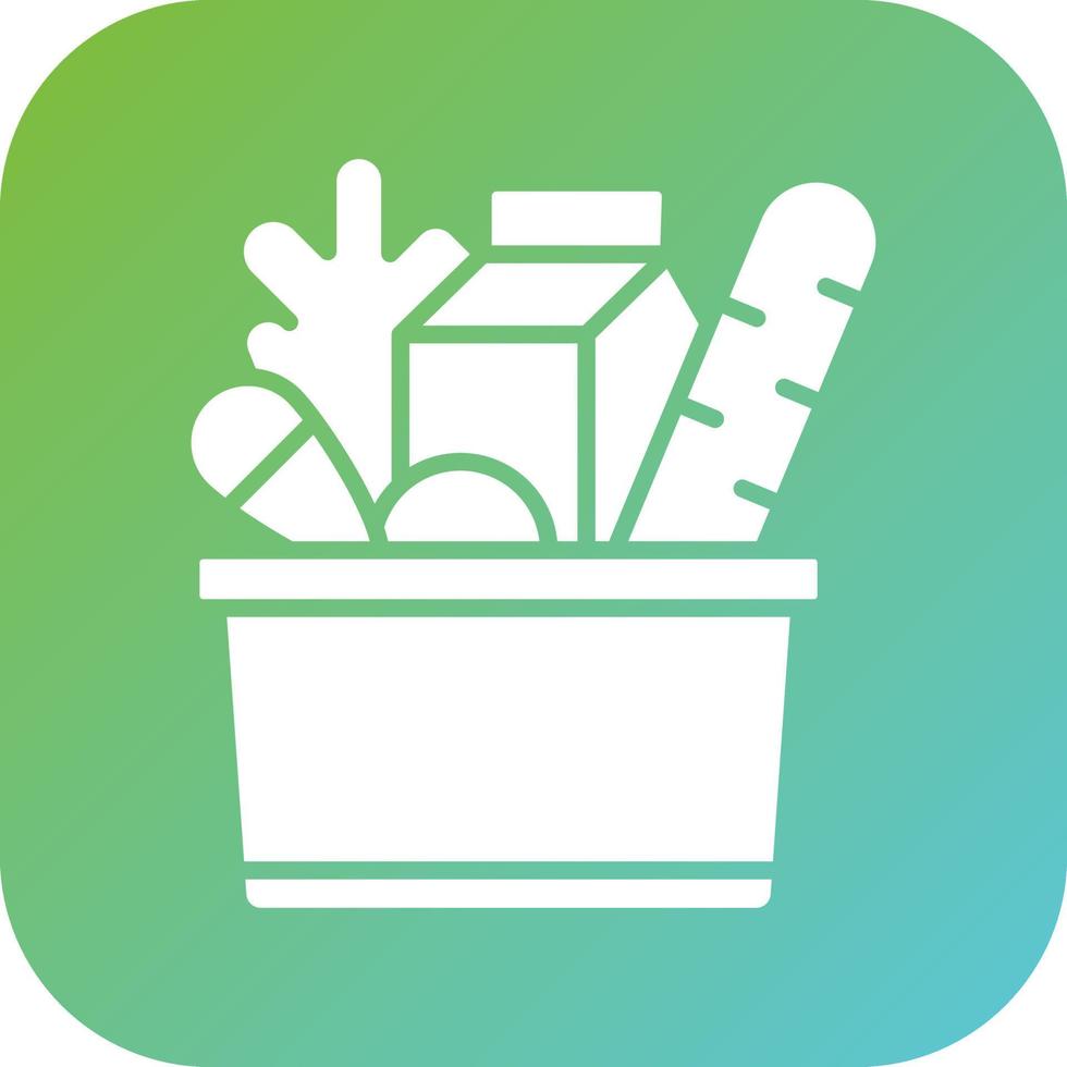 Groceries Vector Icon Style
