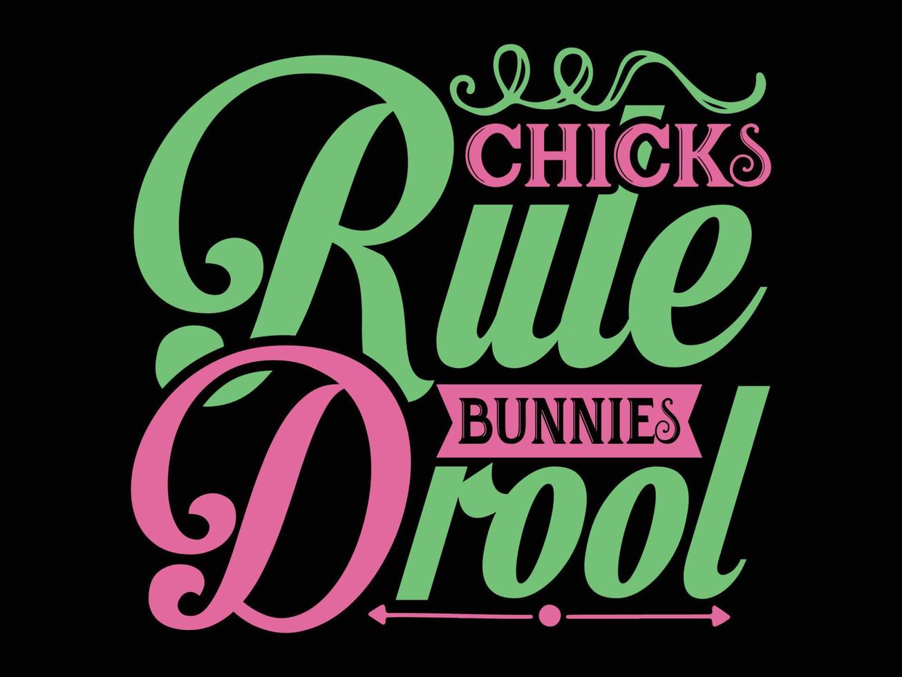 Easter T shirt Design File vector