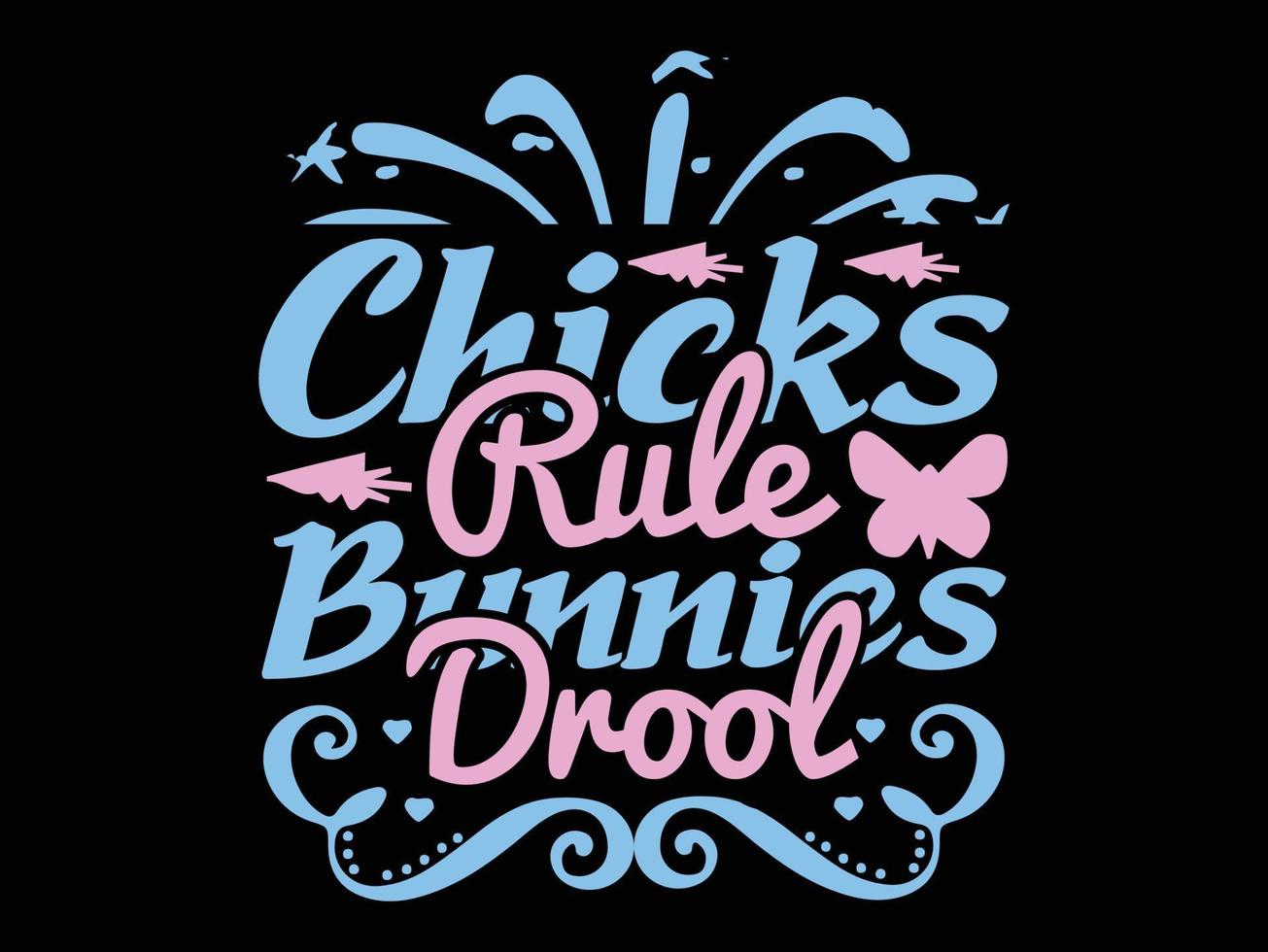 Easter T shirt Design File vector