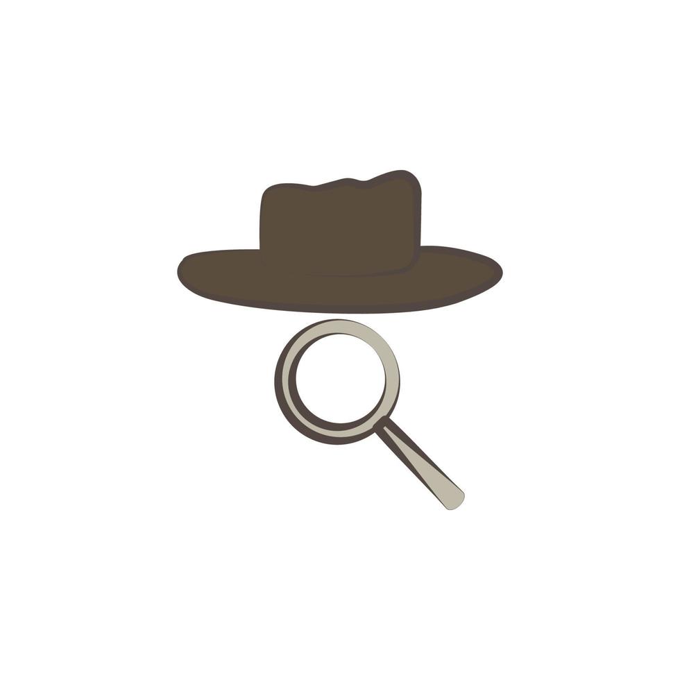 detective tools vector icon