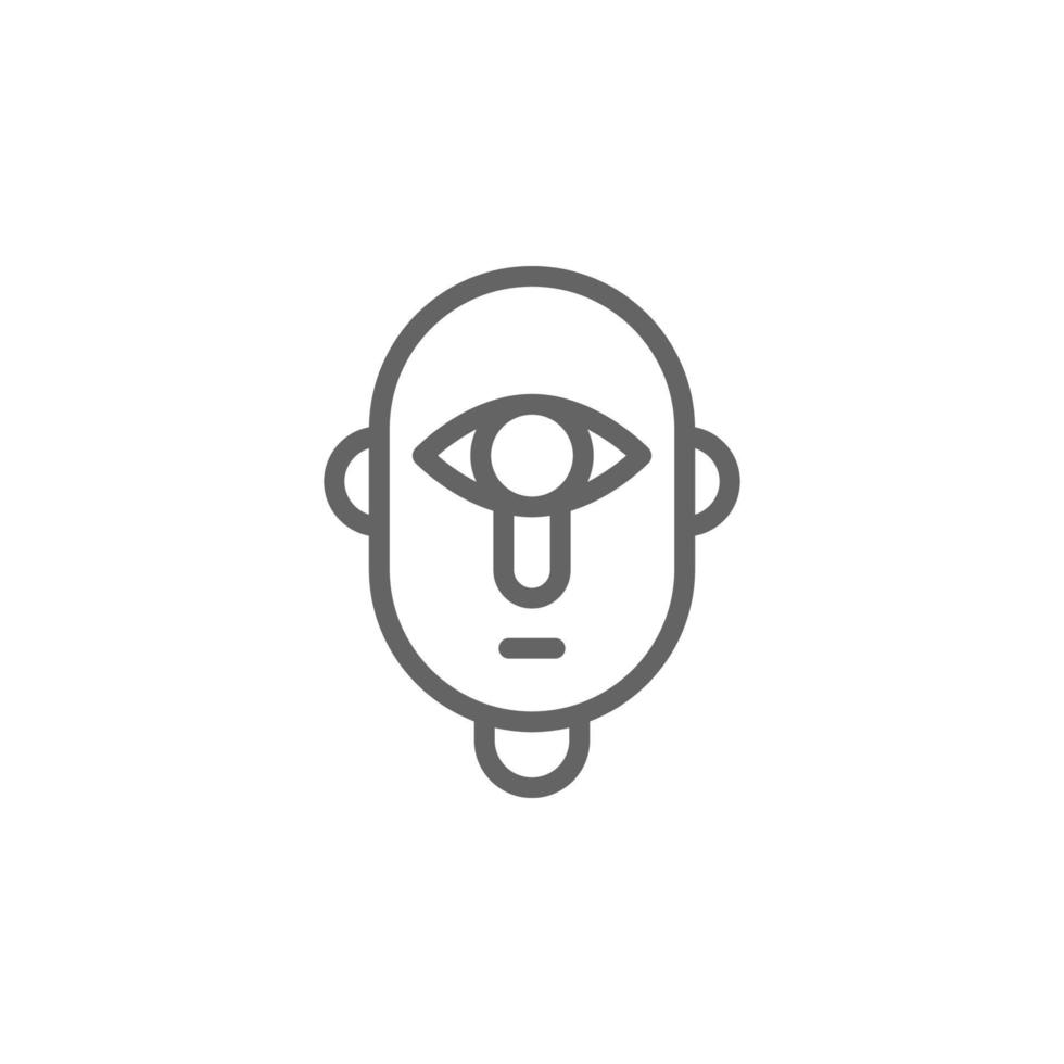 cyclops vector icon