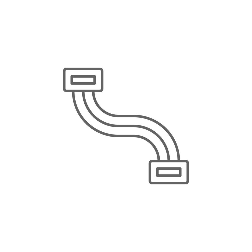 Expander, physiotherapy vector icon
