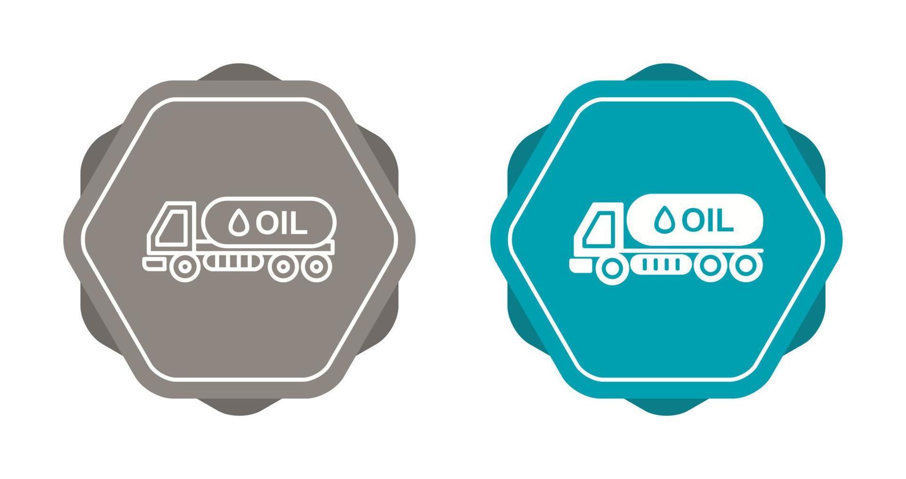 Tank Truck Vector Icon