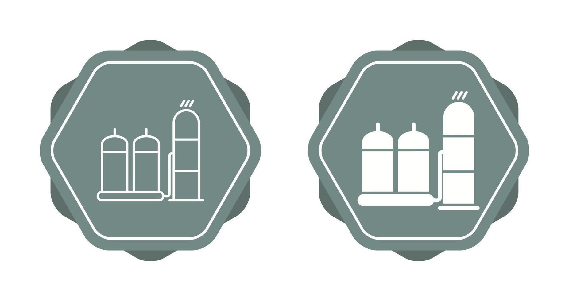 Refinery Vector Icon