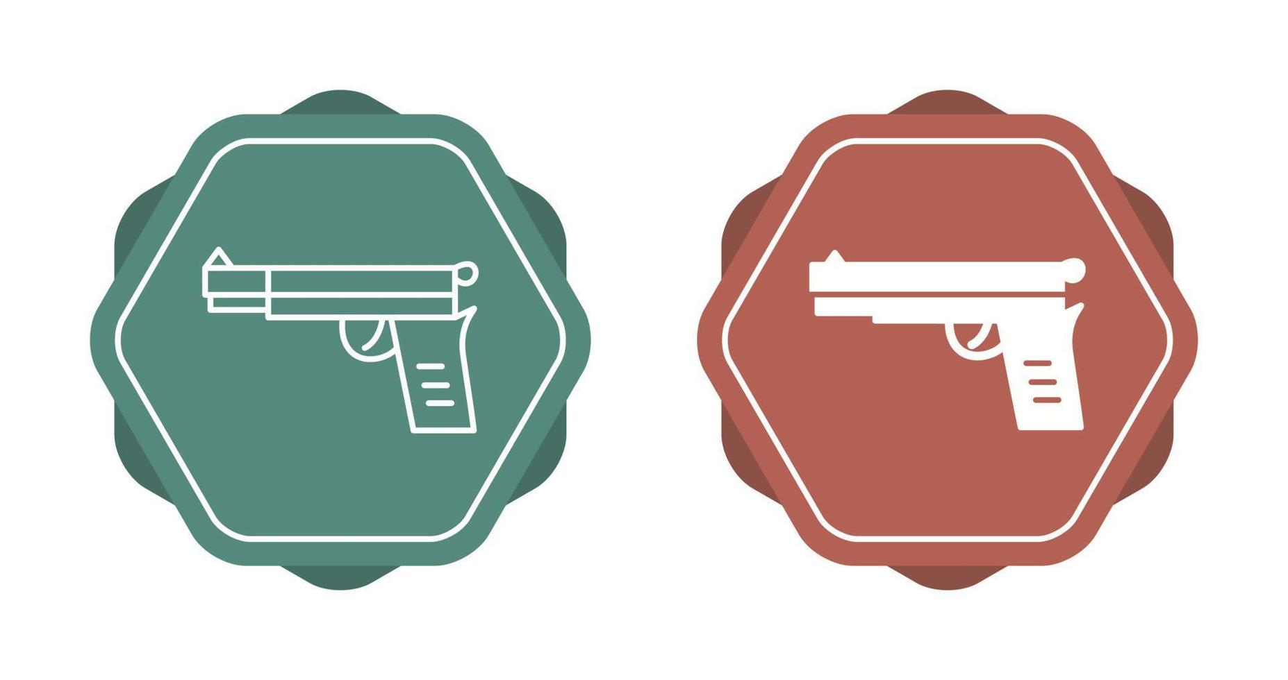 Pistol Vector Icon