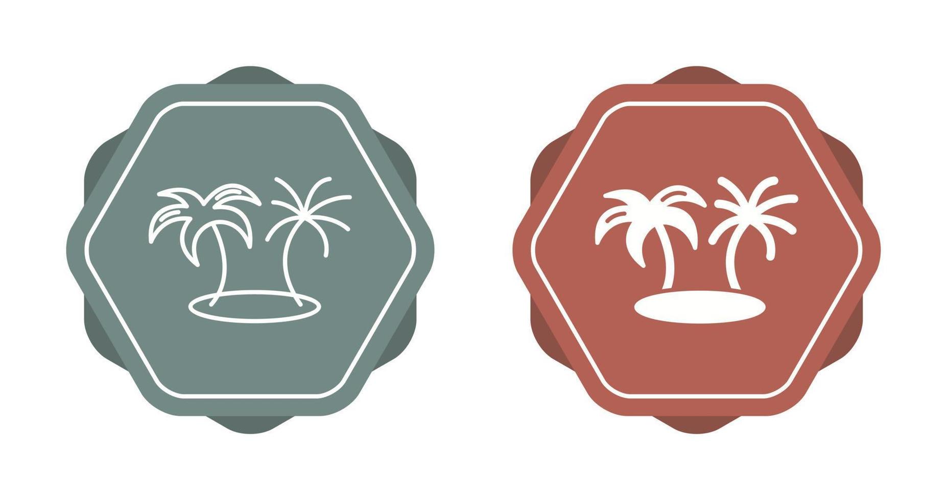 Island Vector Icon