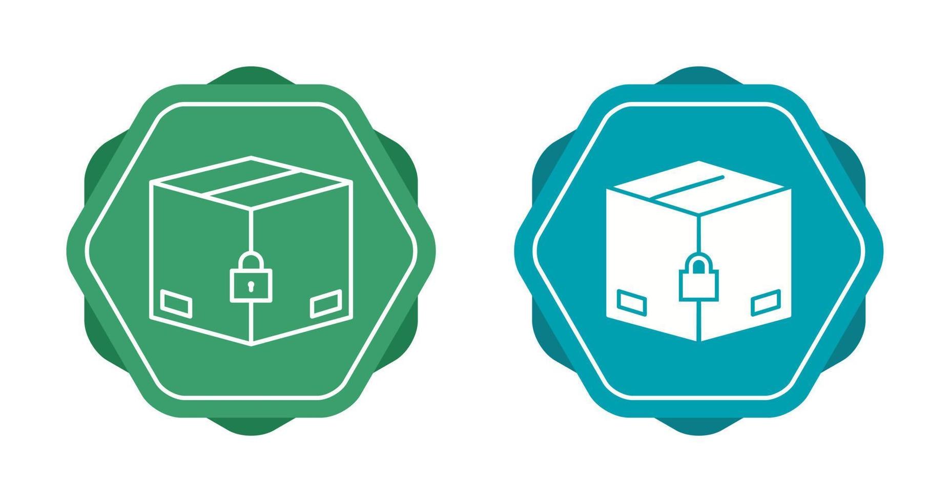 Secure Package Vector Icon