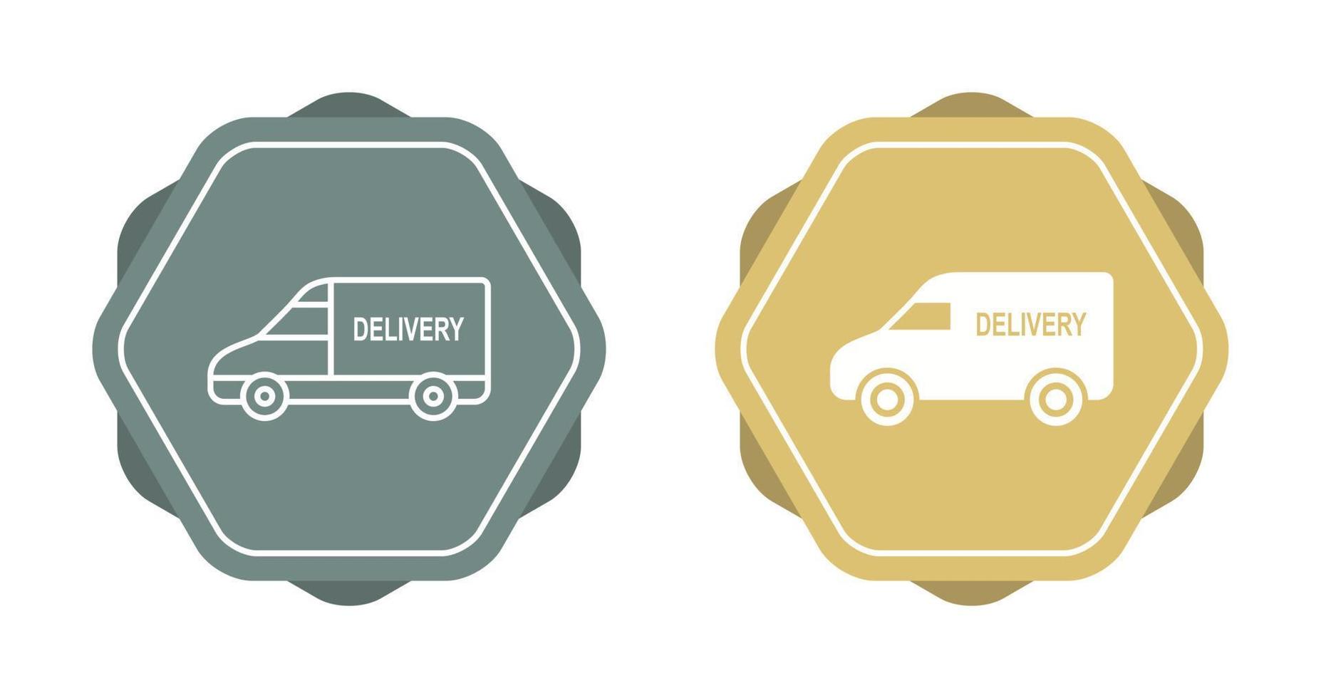 Delivery Car Vector Icon