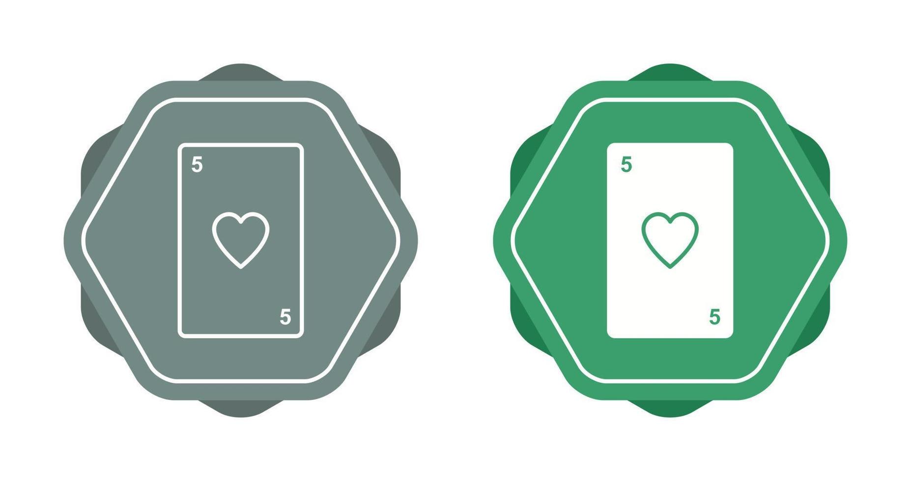 Playing Card Vector Icon
