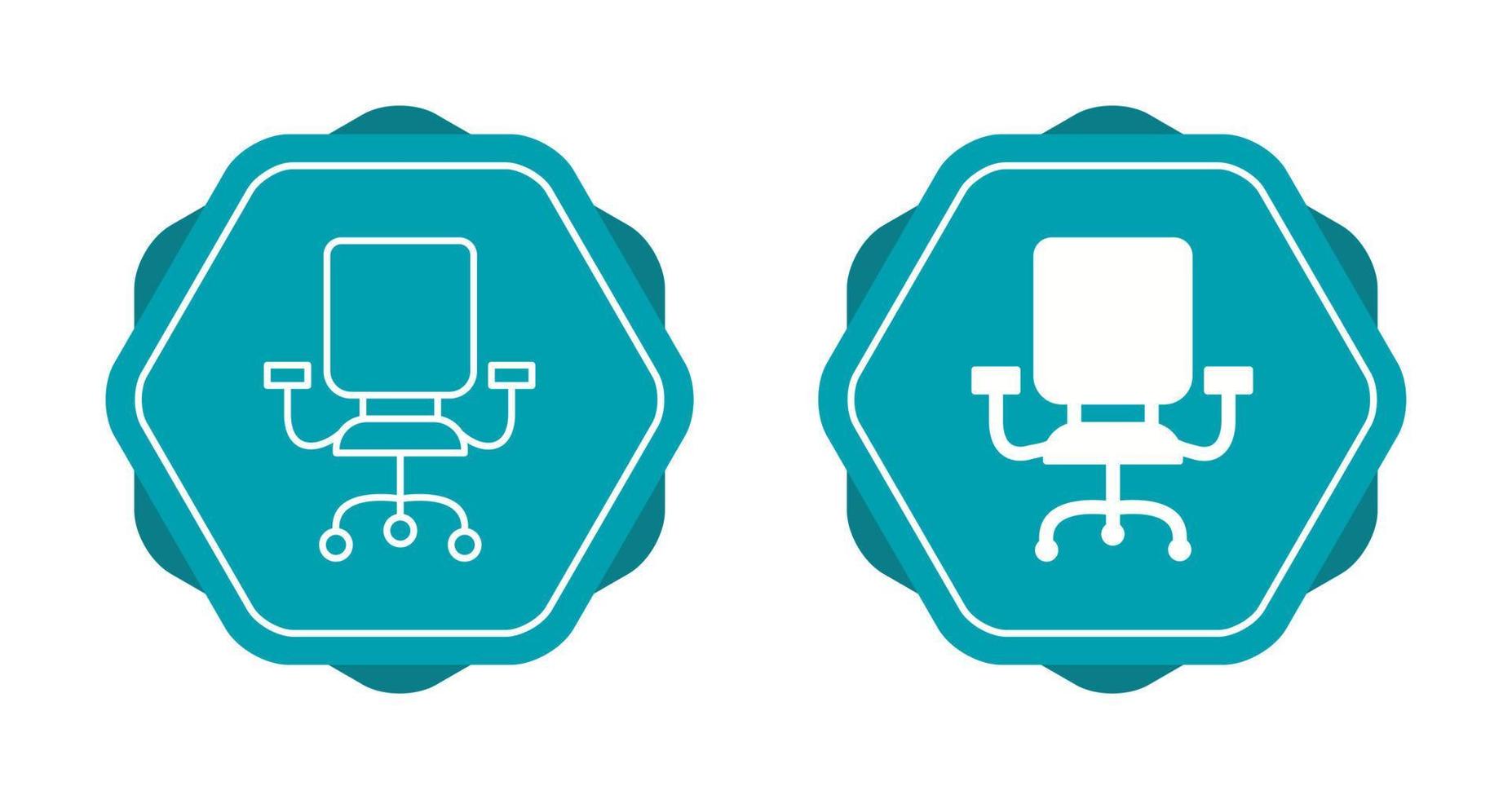 Office Chair Vector Icon