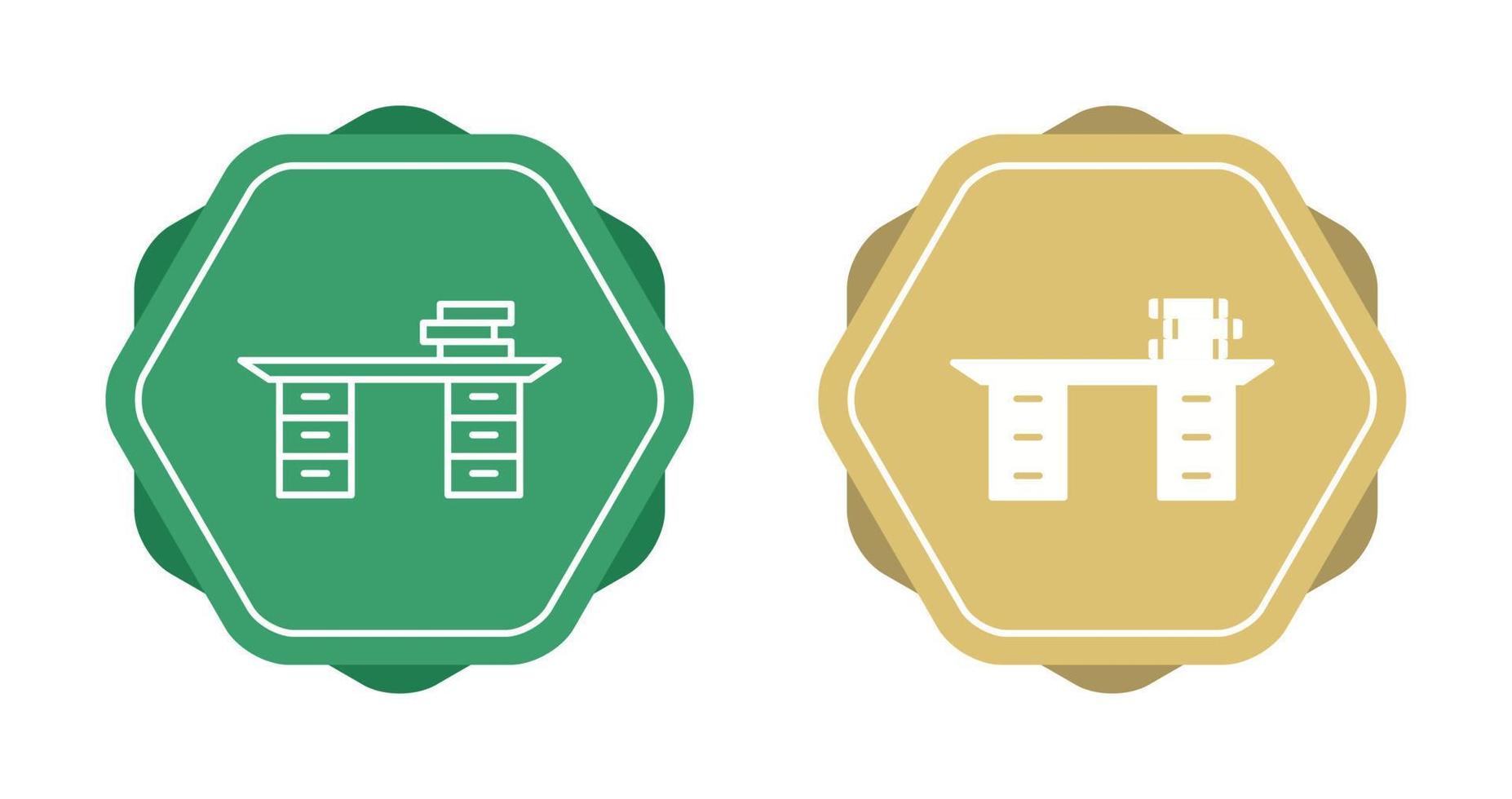Lunch Table Vector Icon