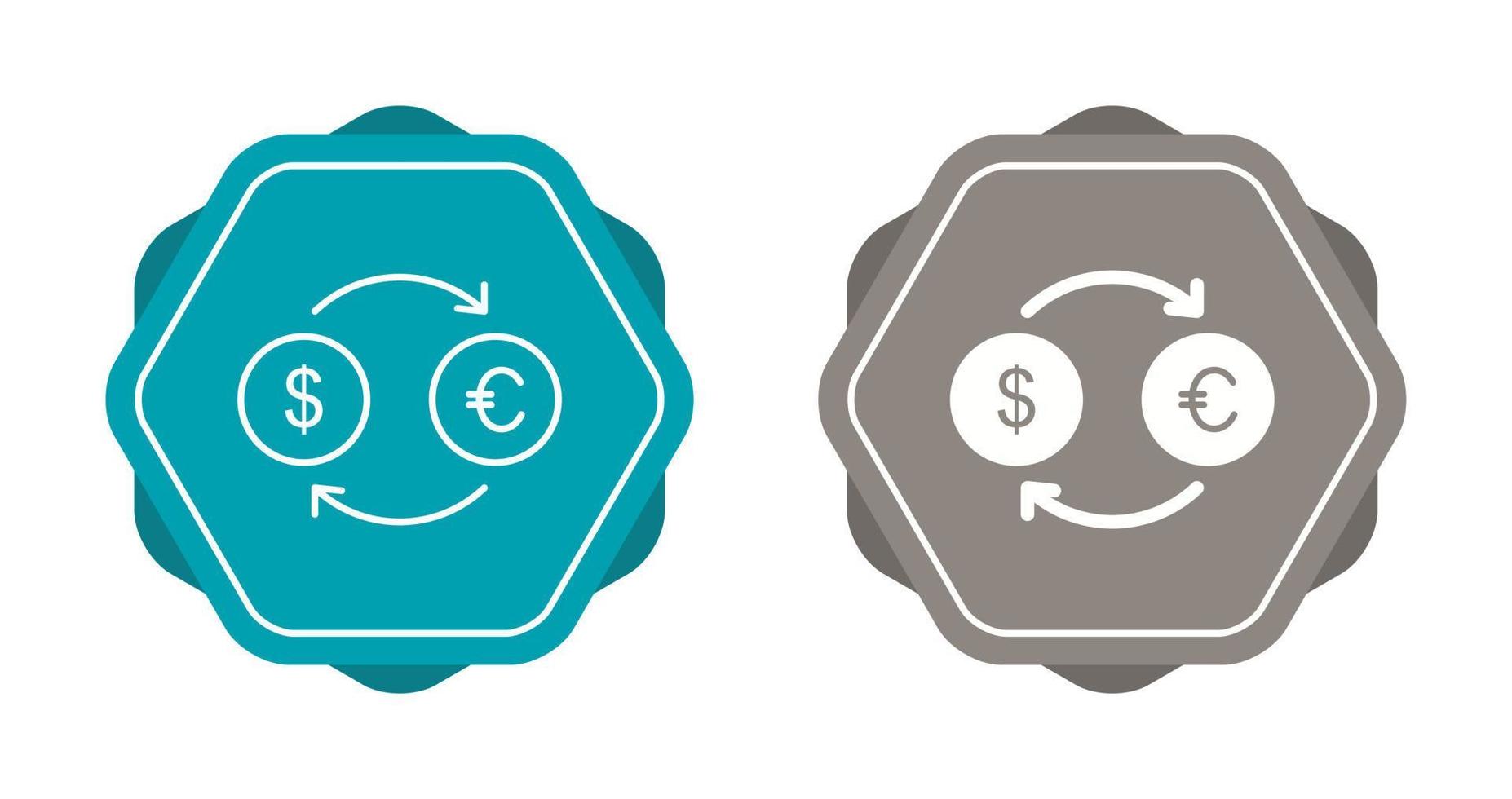 Dollar to Yen Vector Icon