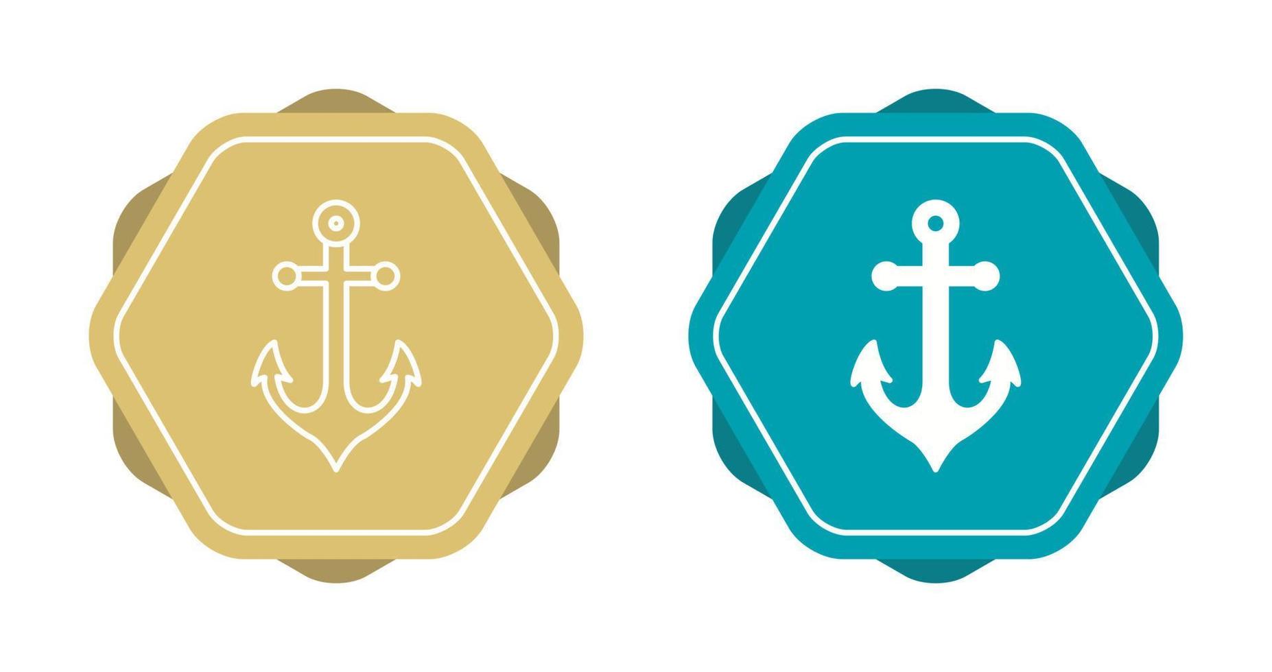 Military Badge Vector Icon
