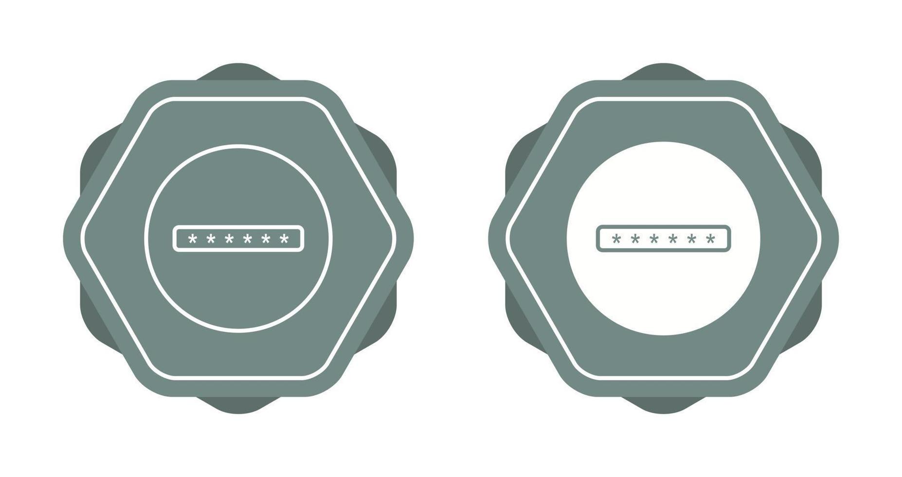 Password field Vector Icon