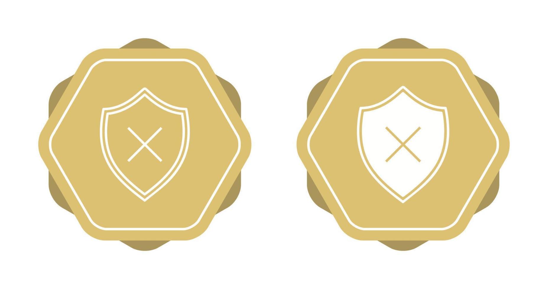 Unprotected Vector Icon