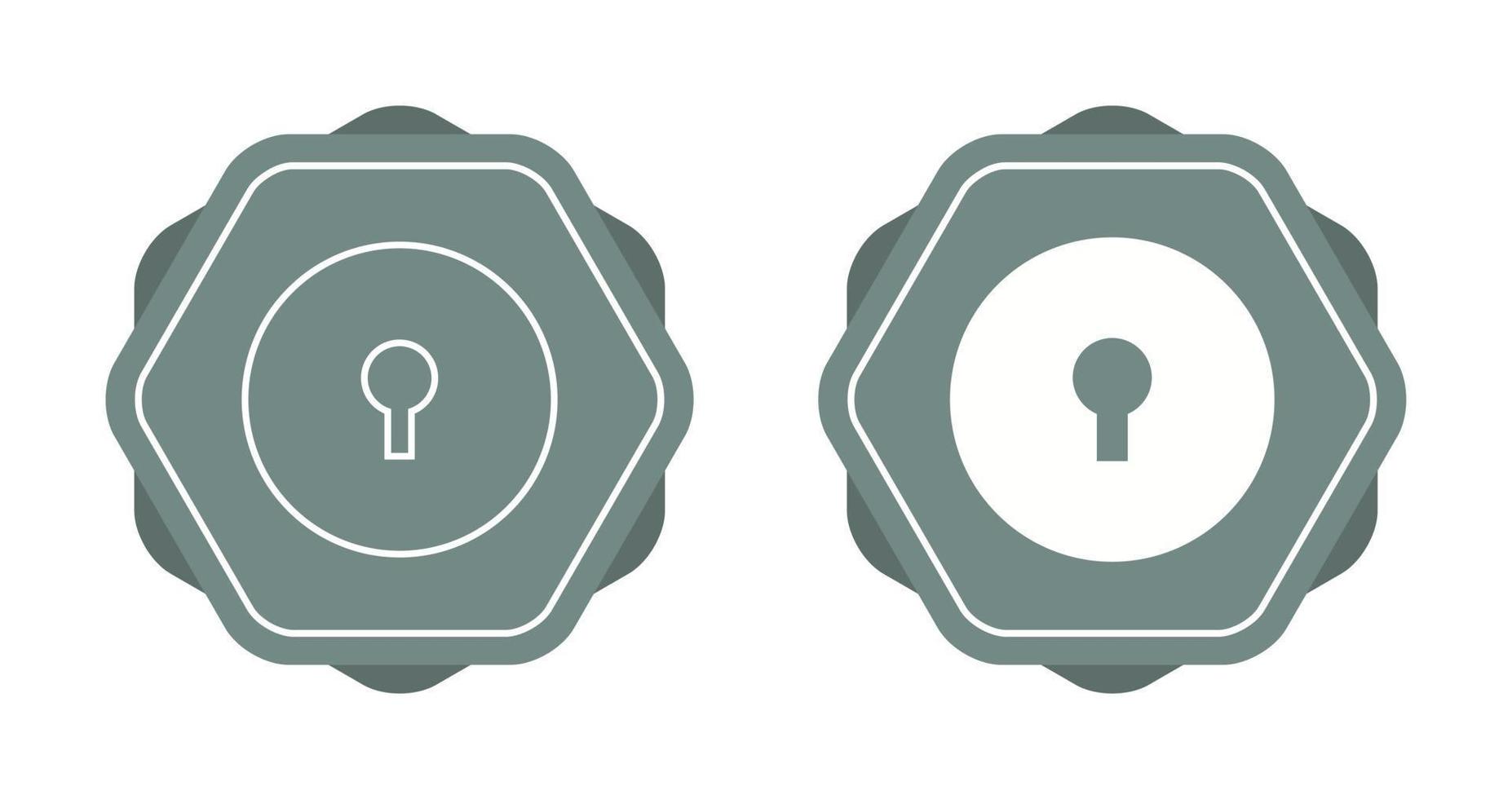 Keyhole Vector Icon