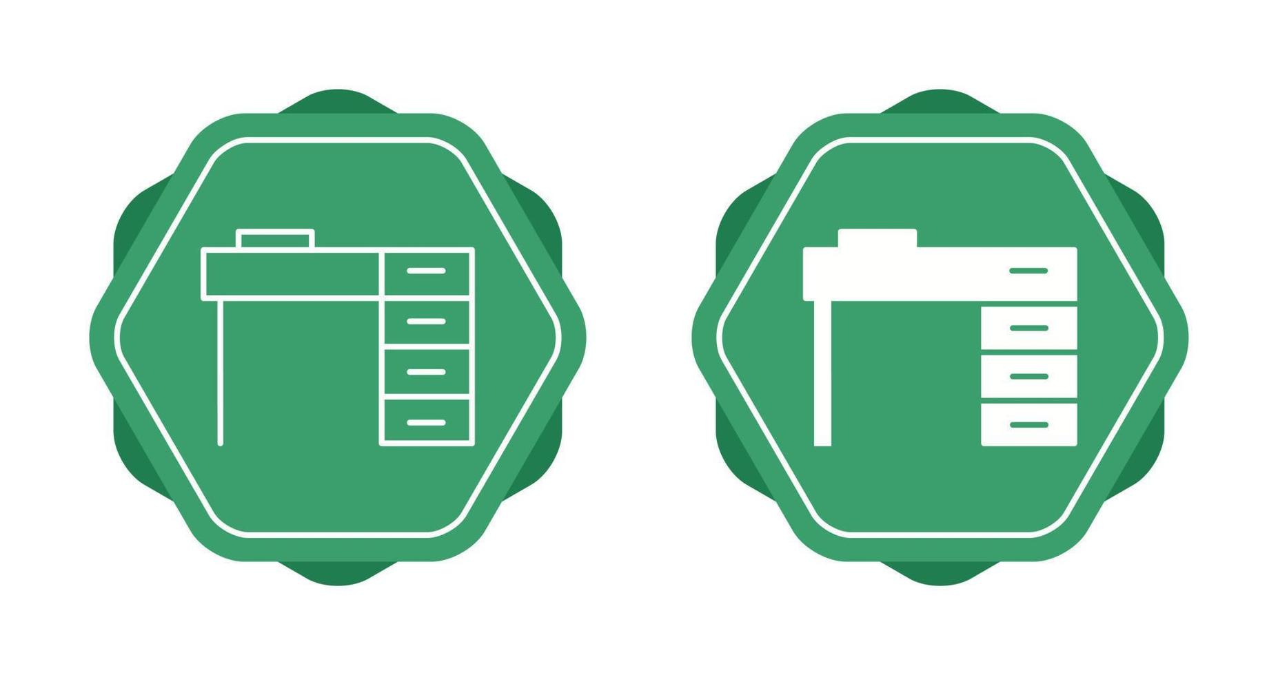Desk Vector Icon