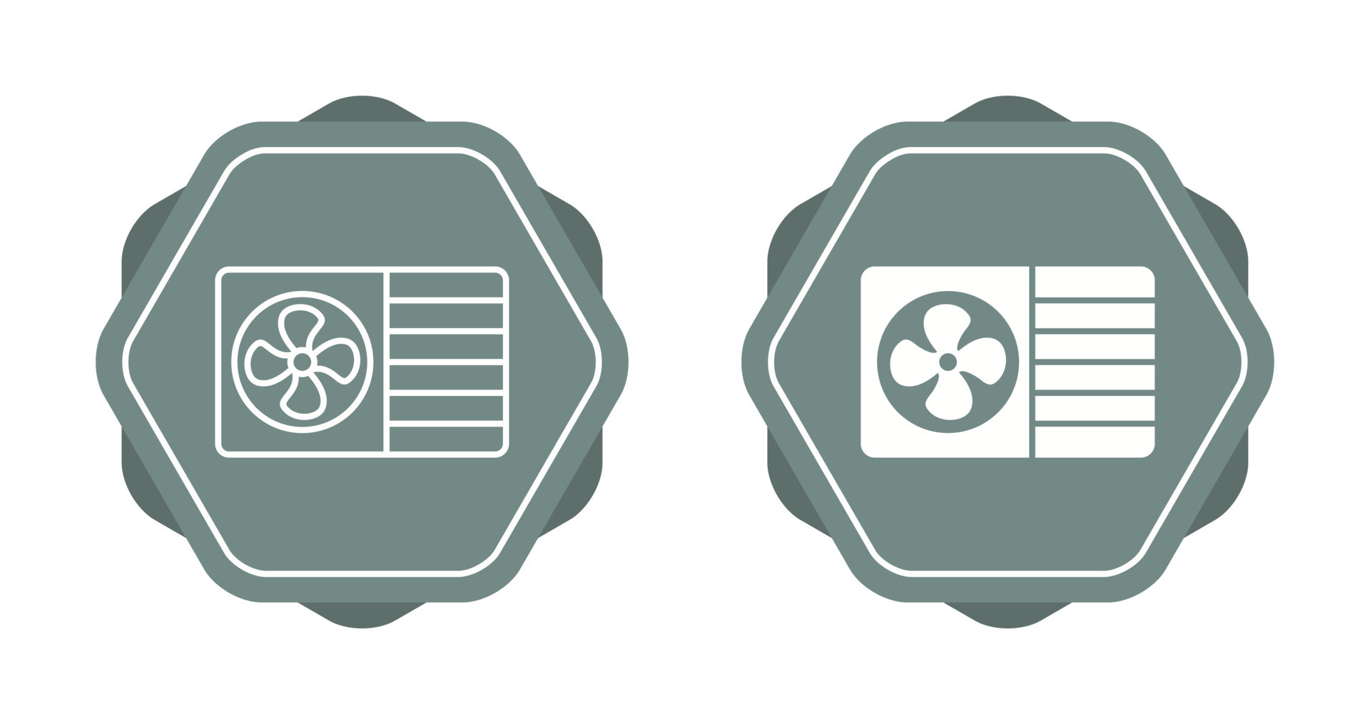 AC Window Unit Vector Icon 22371719 Vector Art at Vecteezy