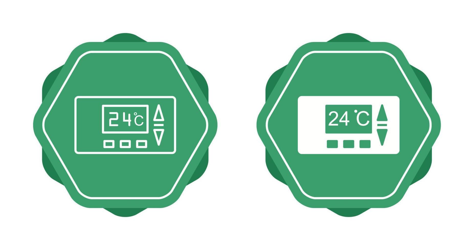 Thermostat Vector Icon