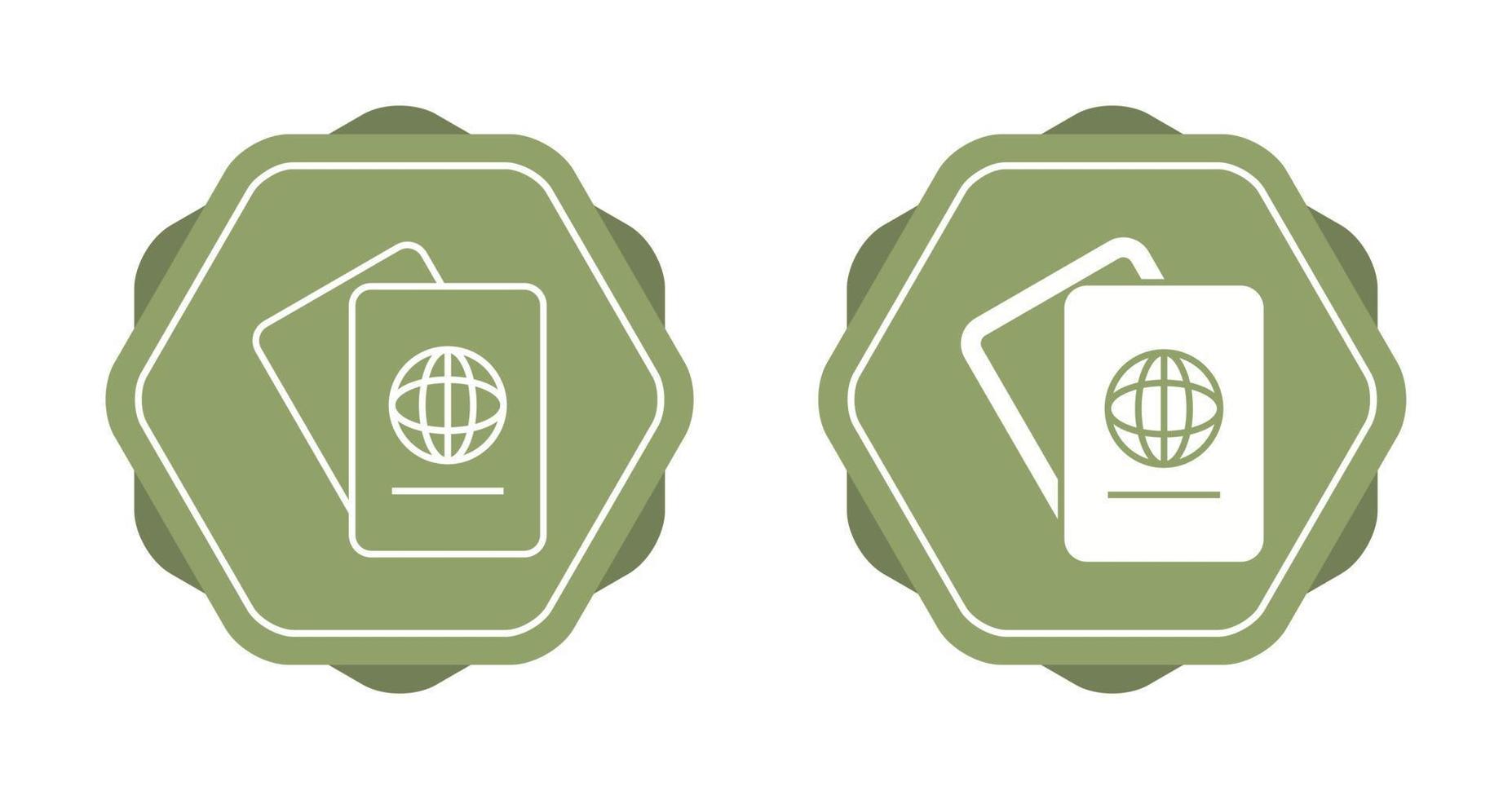 Passport Vector Icon