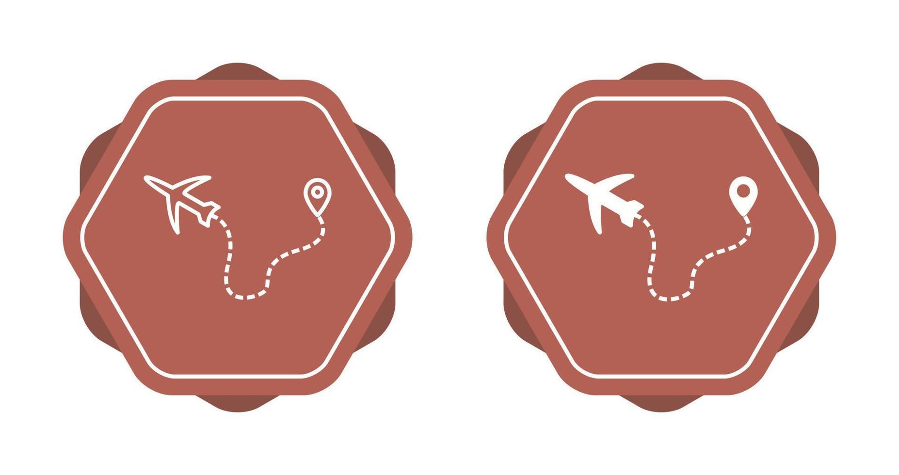 Plane Flying Vector Icon
